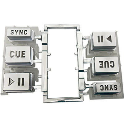 双料电镀 (Double-Shot Plating)